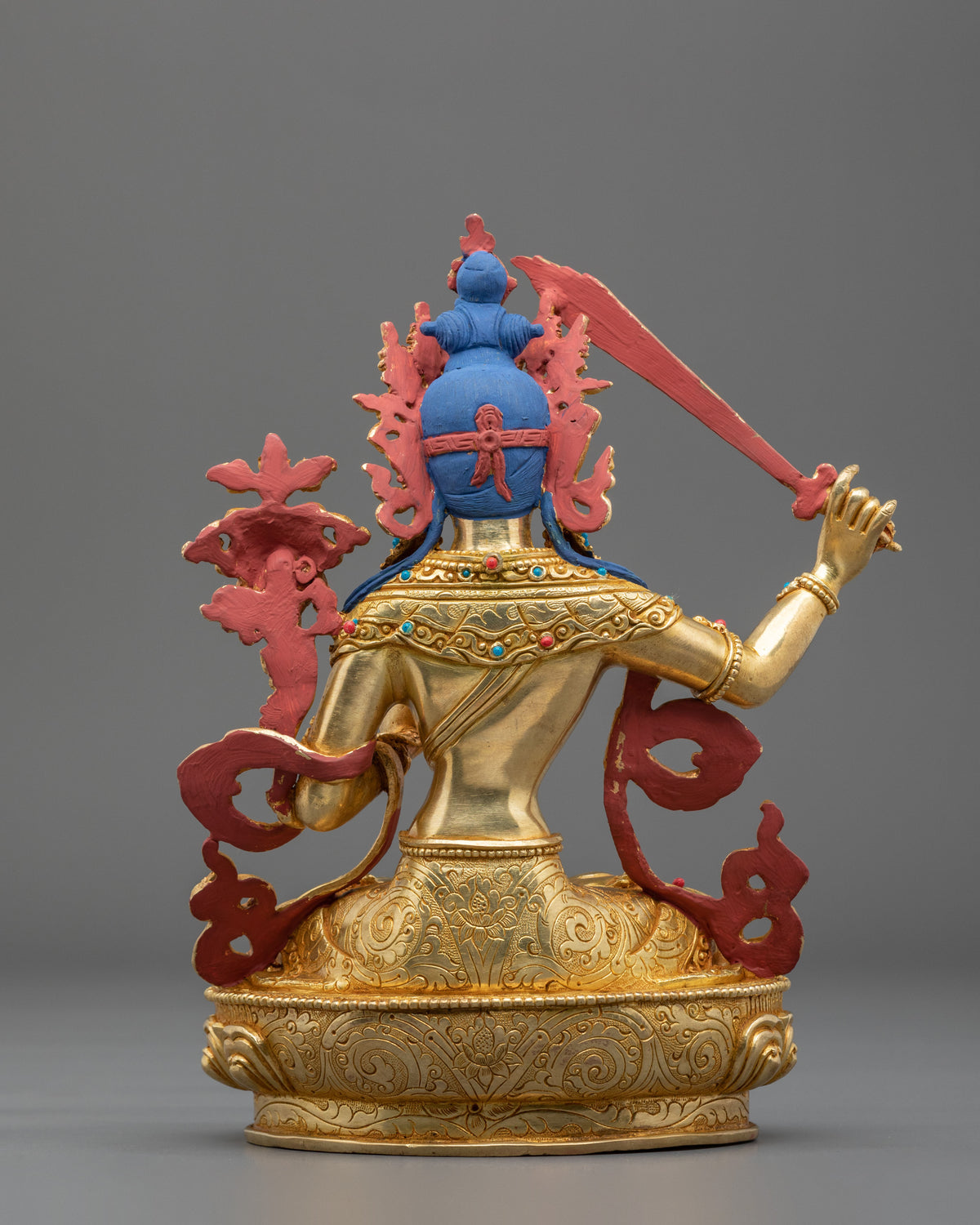 Manjushri Statue | Wisdom Sword of Truth and Enlightenment