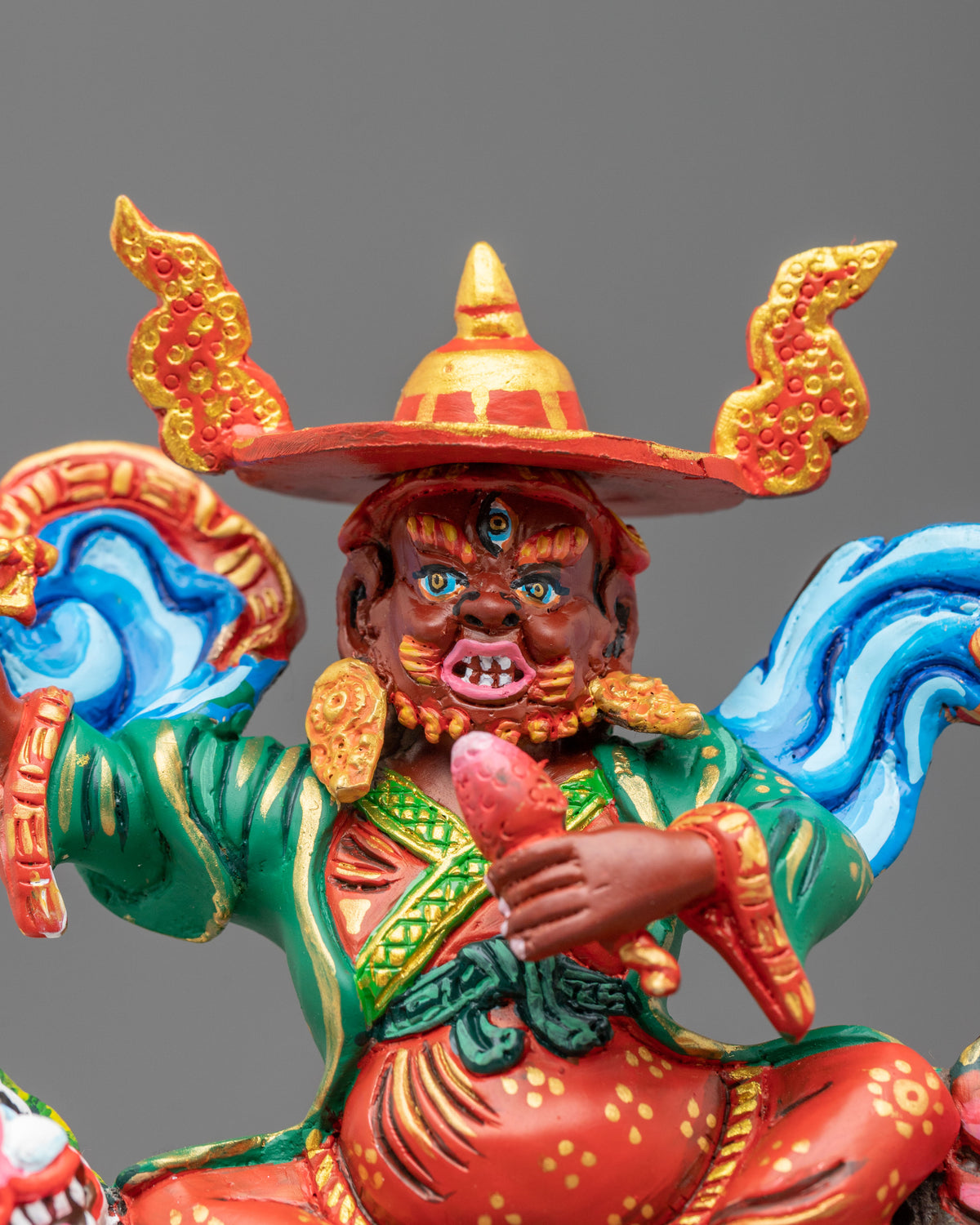 Three Nyingma Dharmapalas Statue Collection | Altar Decoration