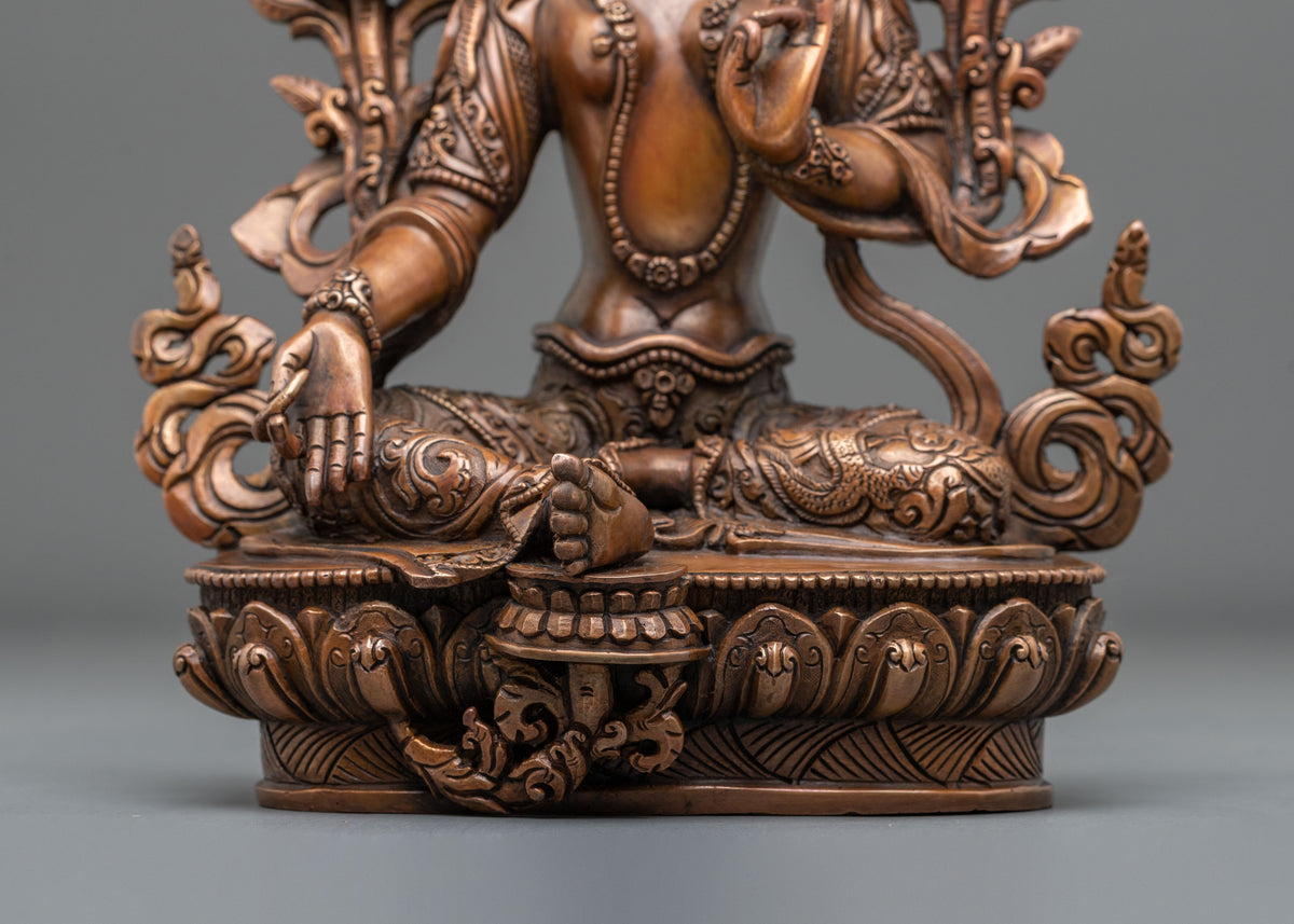 Green Tara Statue | The Grace of Compassion