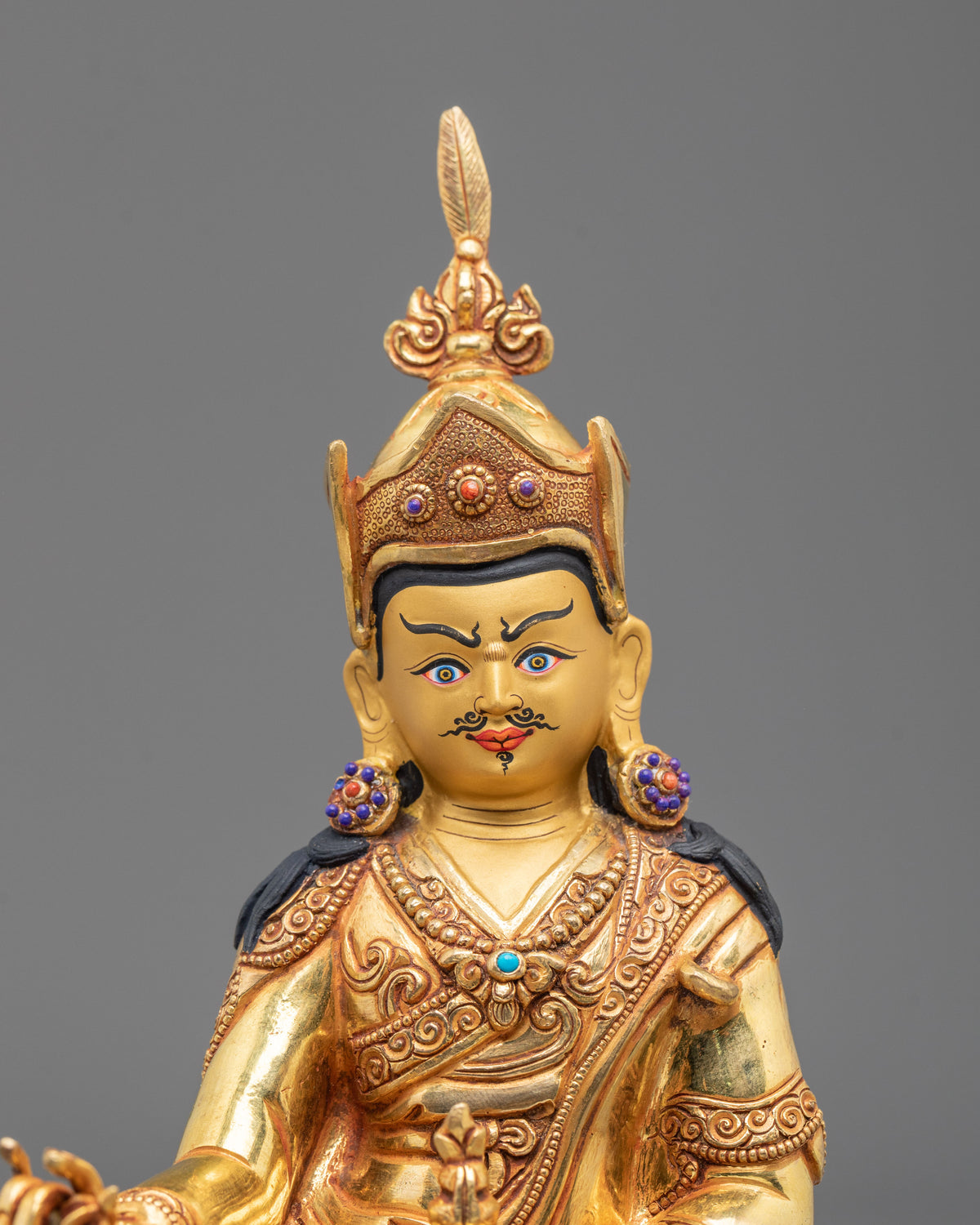 Guru Rinpoche Lotus Born Vajra Master Statue