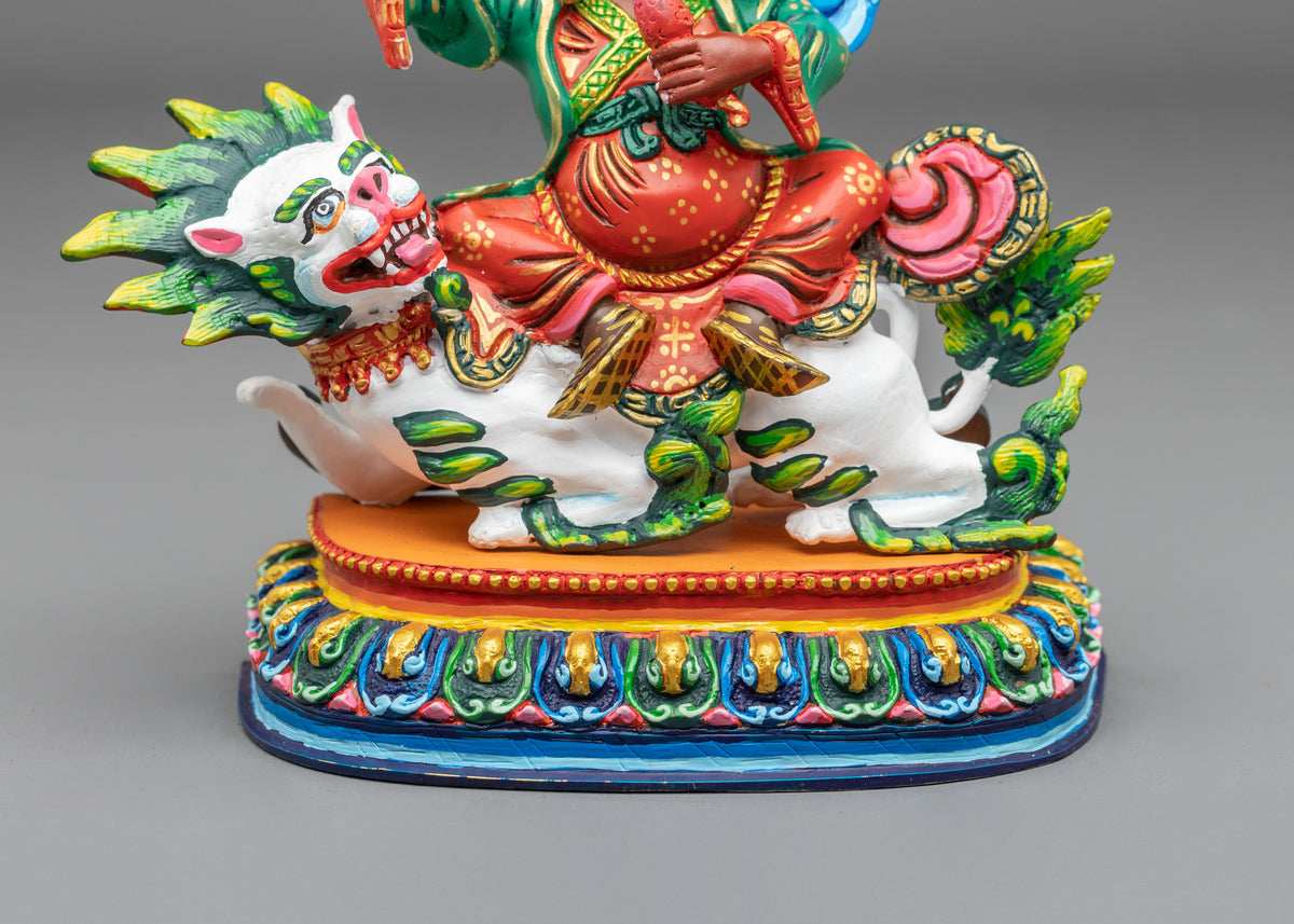 Dorje Legpa Spiritual Sculpture | Handmade Himalayan Vajrayana Buddhist Art