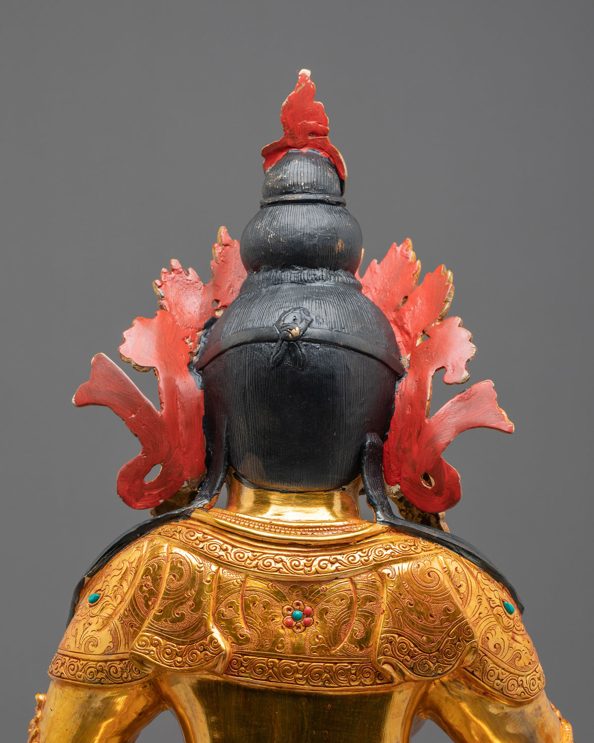 Yellow Dzambhala Statue | The Majesty of Sacred Prosperity