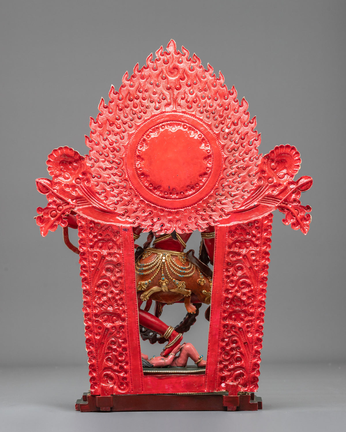 Kurukulla Statue | Gemstone Adorned Figurine