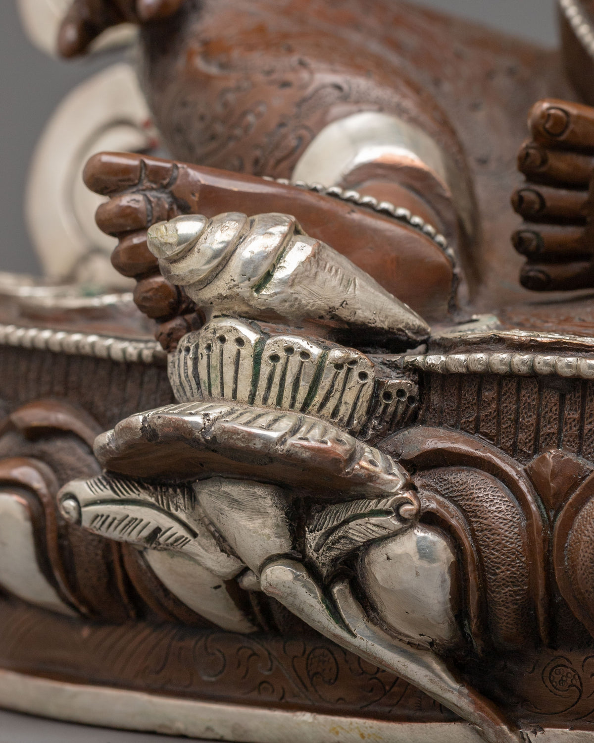 Dzambhala Tibetan Buddhist Sculpture | Sacred Meditation Altar Sculpture