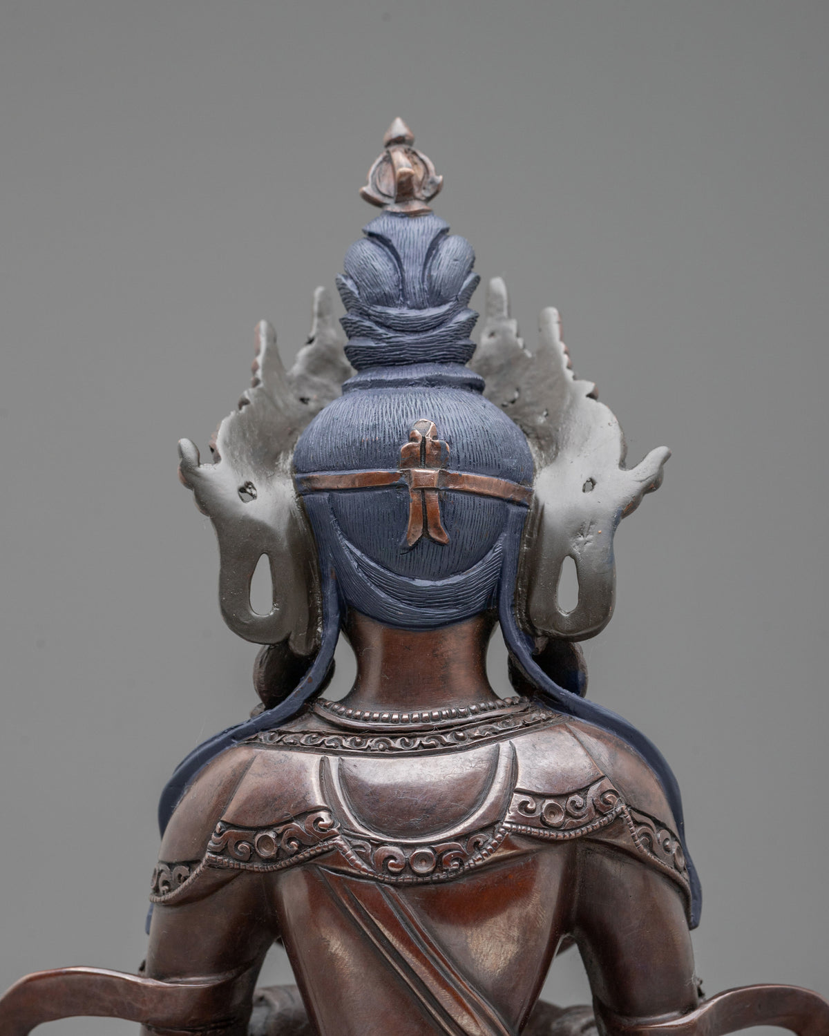 Vajradhara Oxidized Copper Statue | The Primordial Buddha