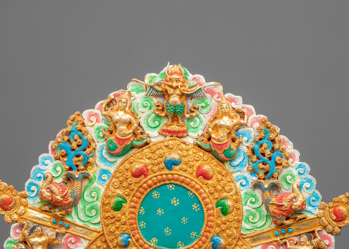 Handmade Copper Throne for Sacred Statues