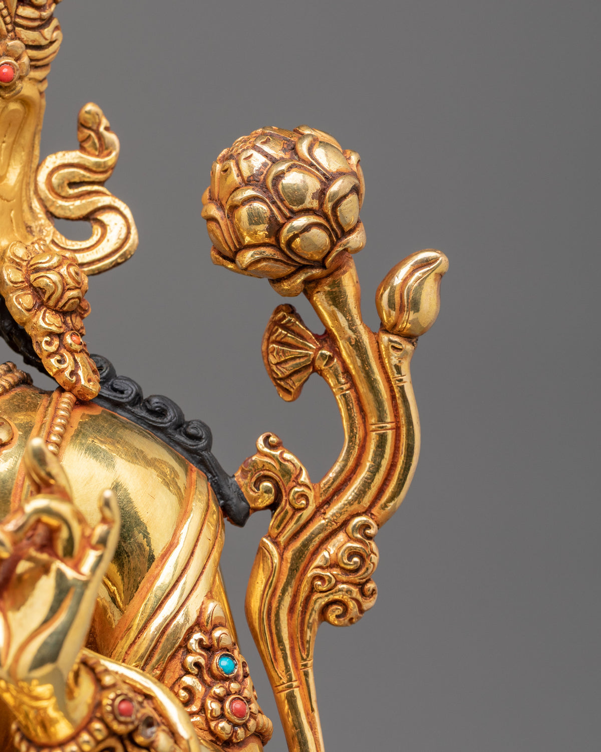 Green Tara Statue | Himalayan Buddhist Elegance
