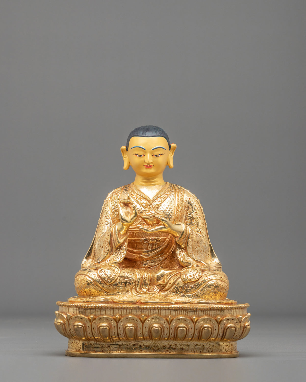 Shakyamuni Buddha Master Set | 24K Gold Gilded Figures