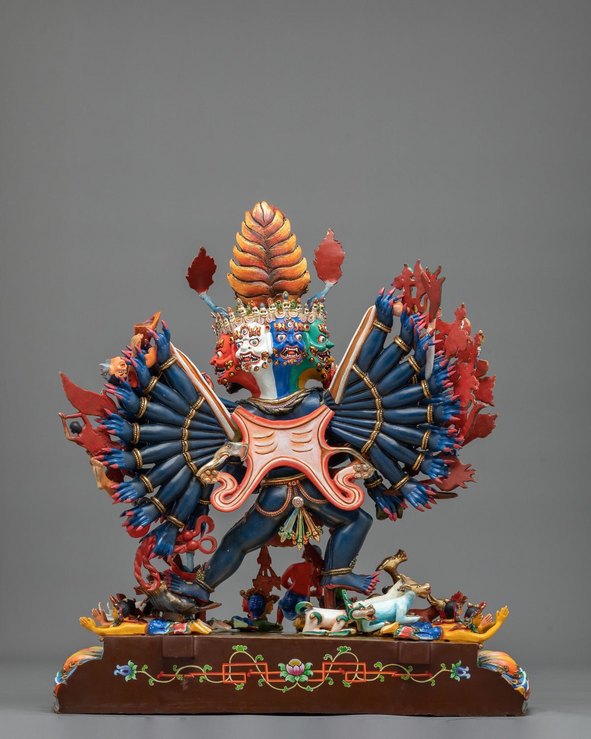 Protector Yamantaka Statue | Handcrafted in Nepal