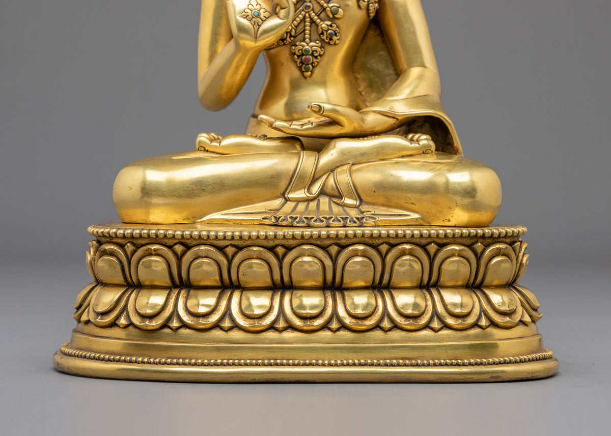 Crown Amogasiddhi Statue | Buddha of Fearless Accomplishment