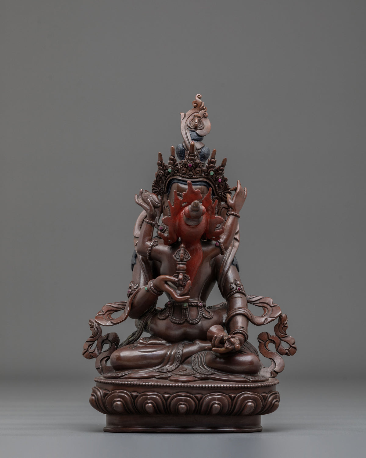 Vajrasattva With Vajragarvi Purification Statue | Altar Decoration