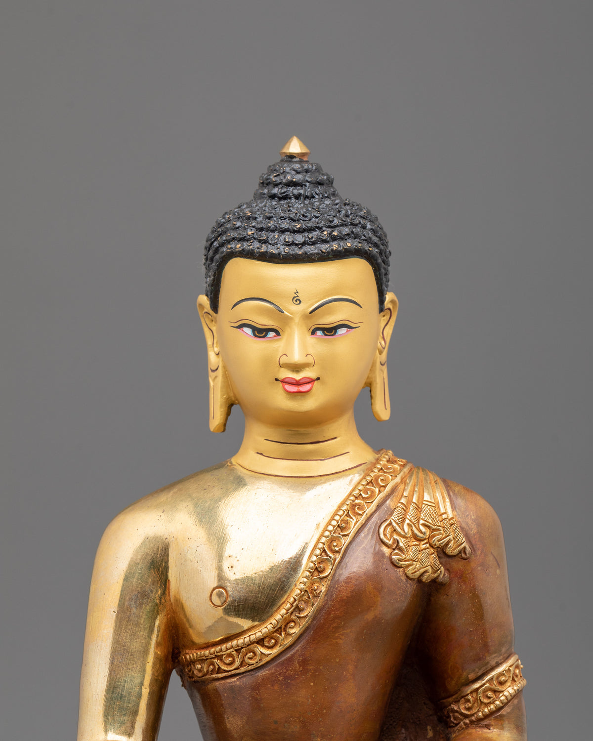 Shakyamuni Buddha Statue | Handcrafted Copper Sculpture
