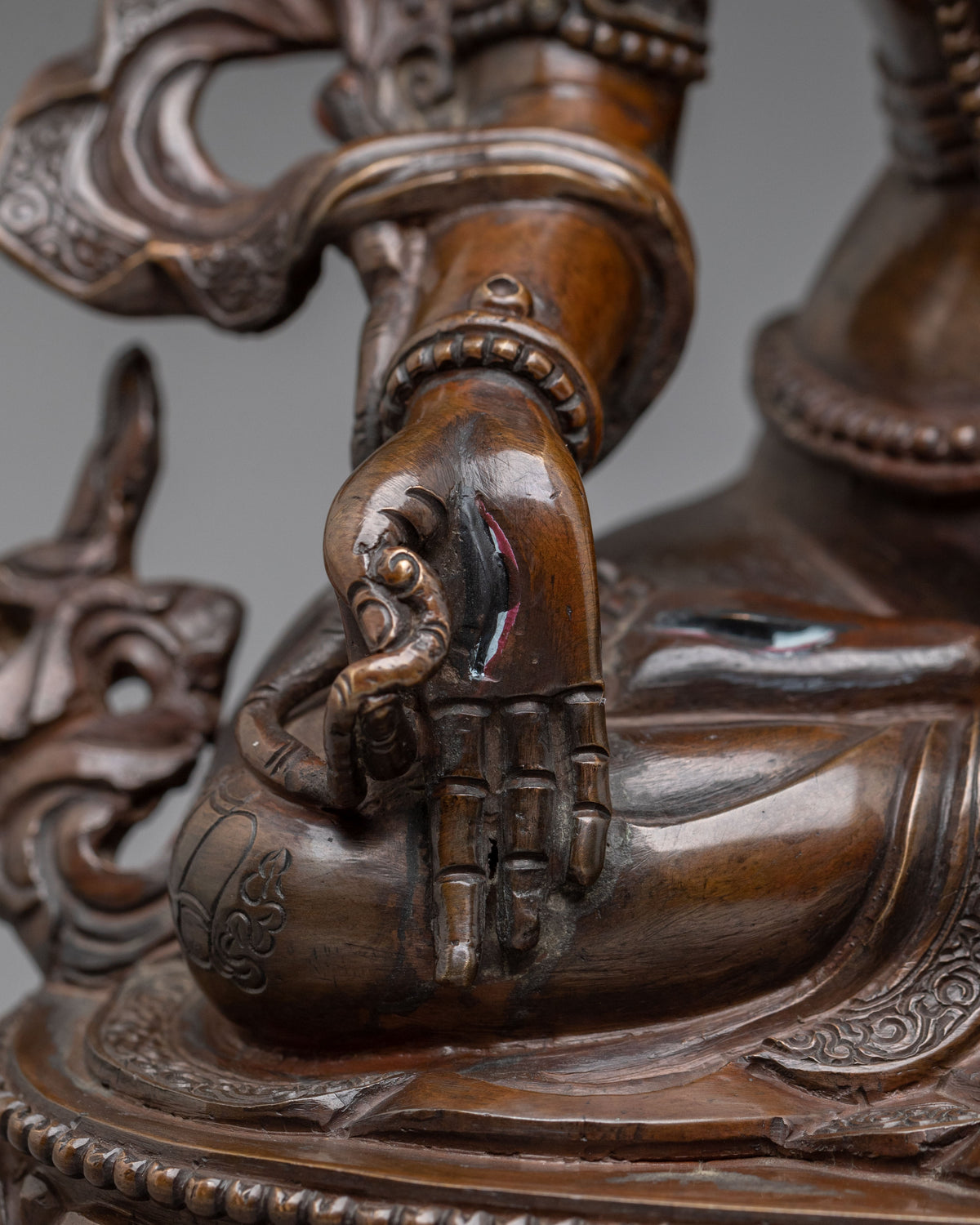 White Tara Vajrayana Statue | Oxidized Buddhist Sculpture