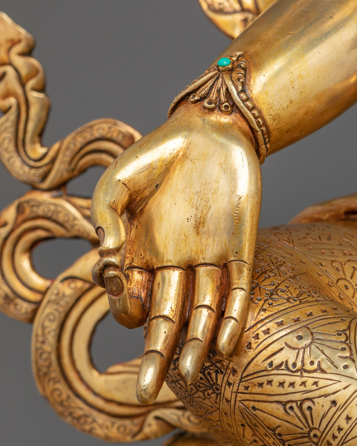 Green Tara Copper Statue | The Divine Essence of Enlightened Compassion