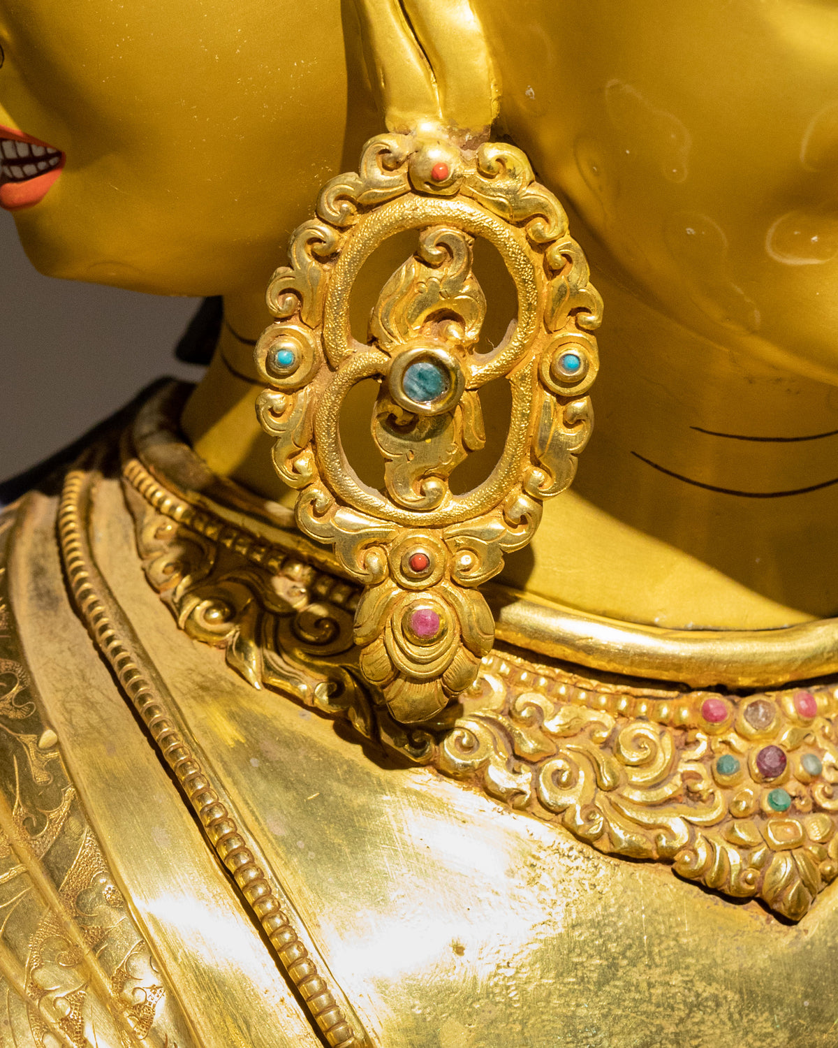 Handmade Guhyasamaja Sculpture | Akshobhyavajra Secret Assembly Deity