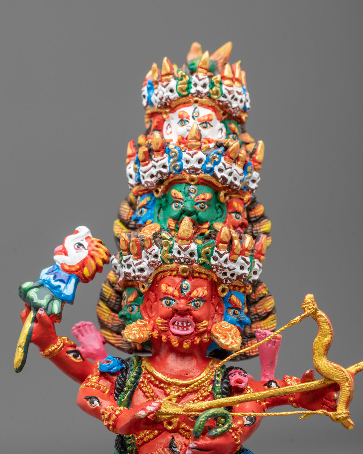 Three Nyingma Dharmapalas Statue Collection | Altar Decoration
