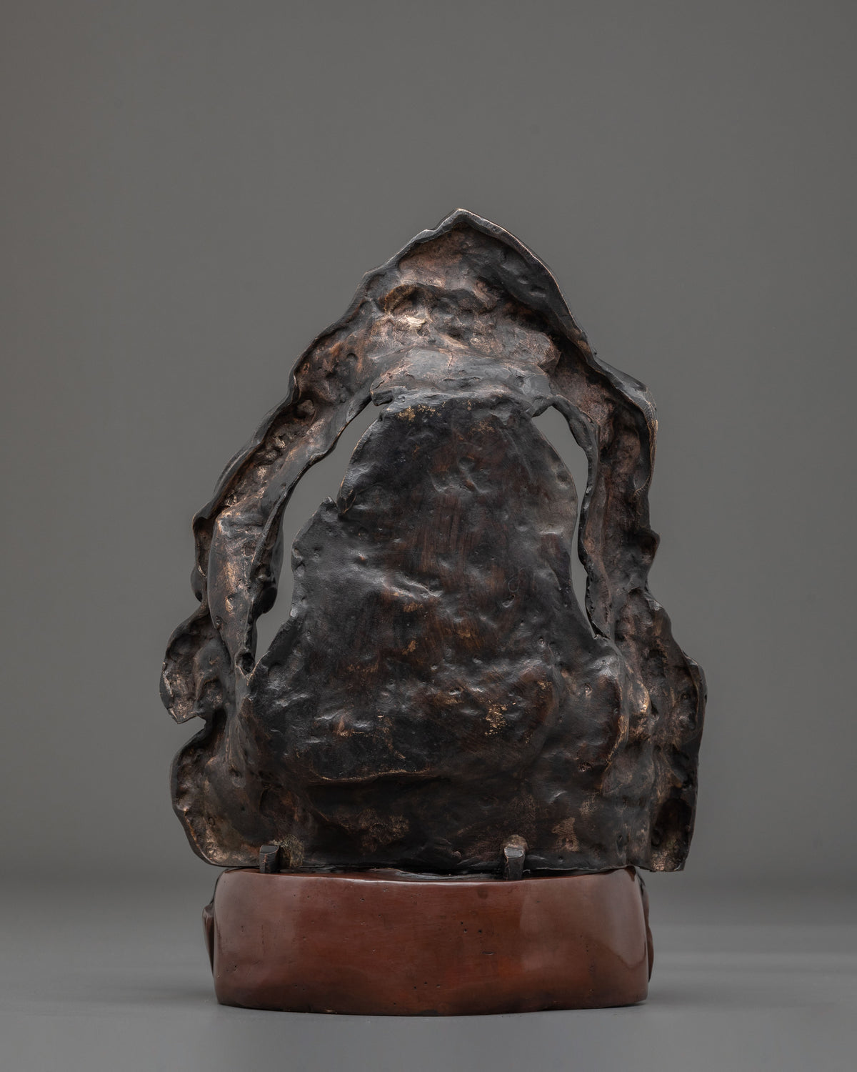 Master Jetsun Milarepa Statue | Oxidized Copper Figurine