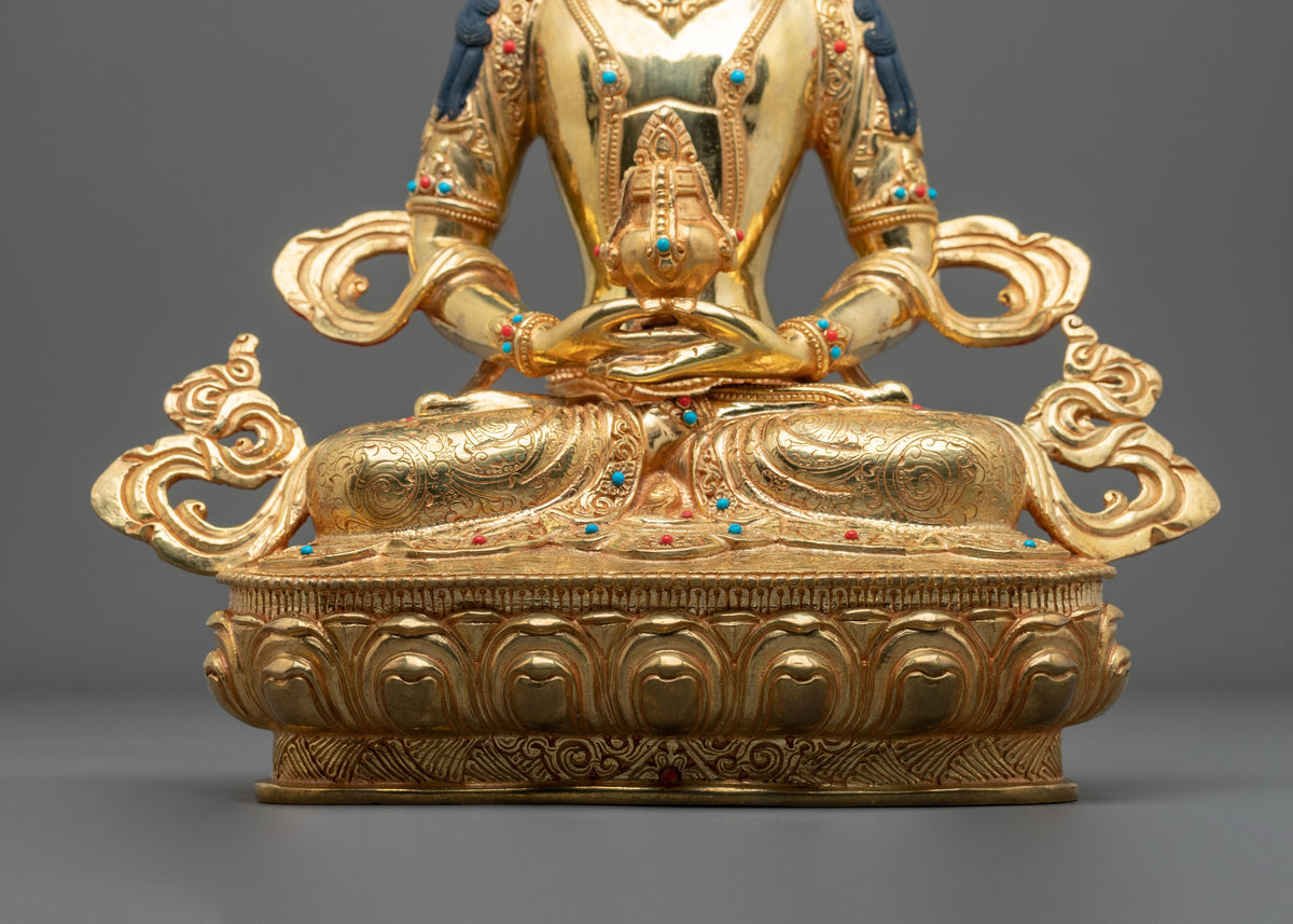 Amitayus Nectar Vase Buddha Statue | Buddha of Longevity and Wisdom