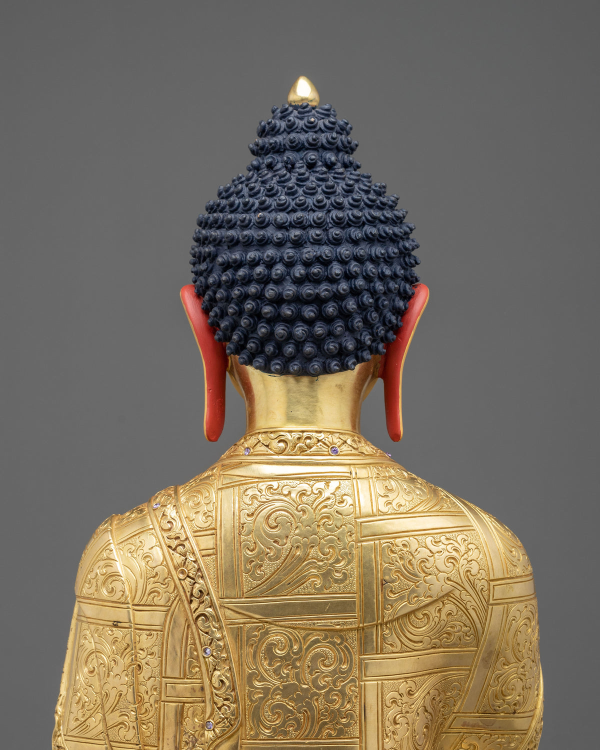 Medicine Buddha Statue for Meditation: Altar Decoration