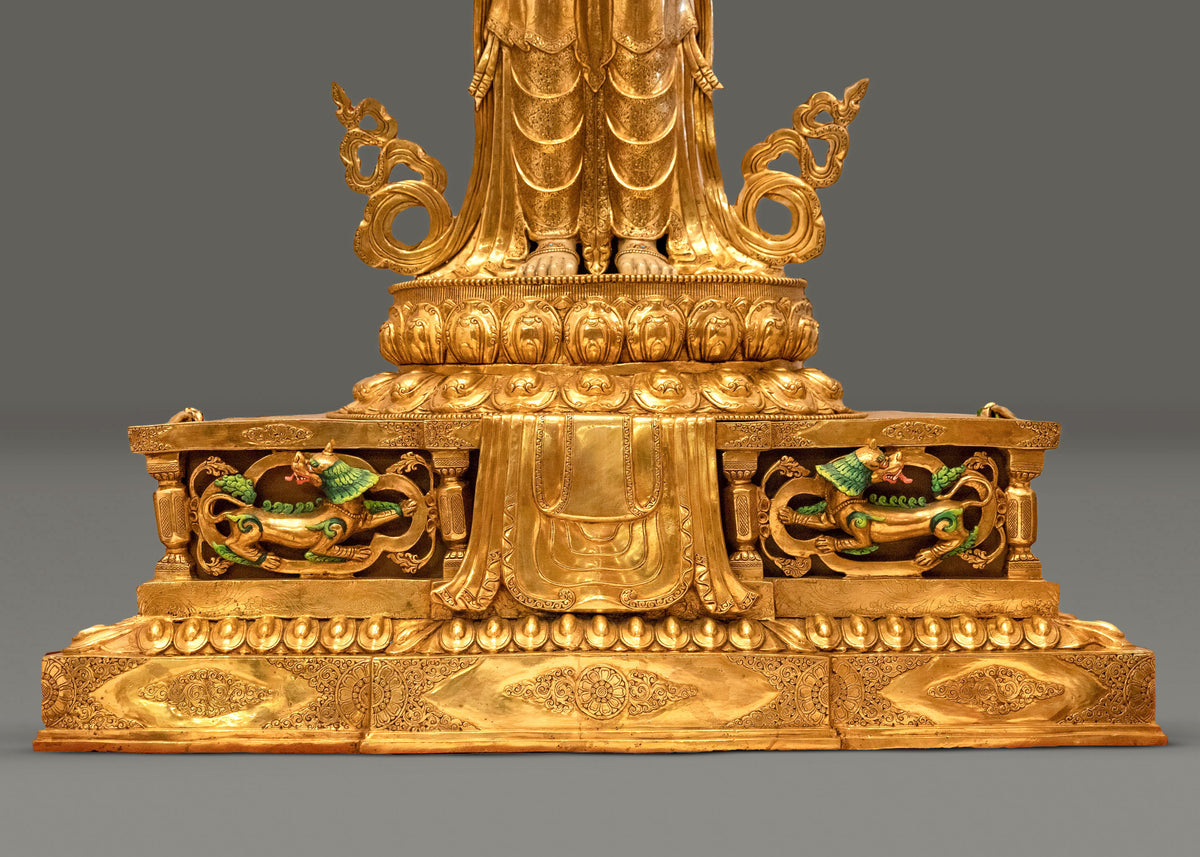 1000 Armed Chenrezig Bodhisattva Statue |  Himalayan Buddhist Altar Art