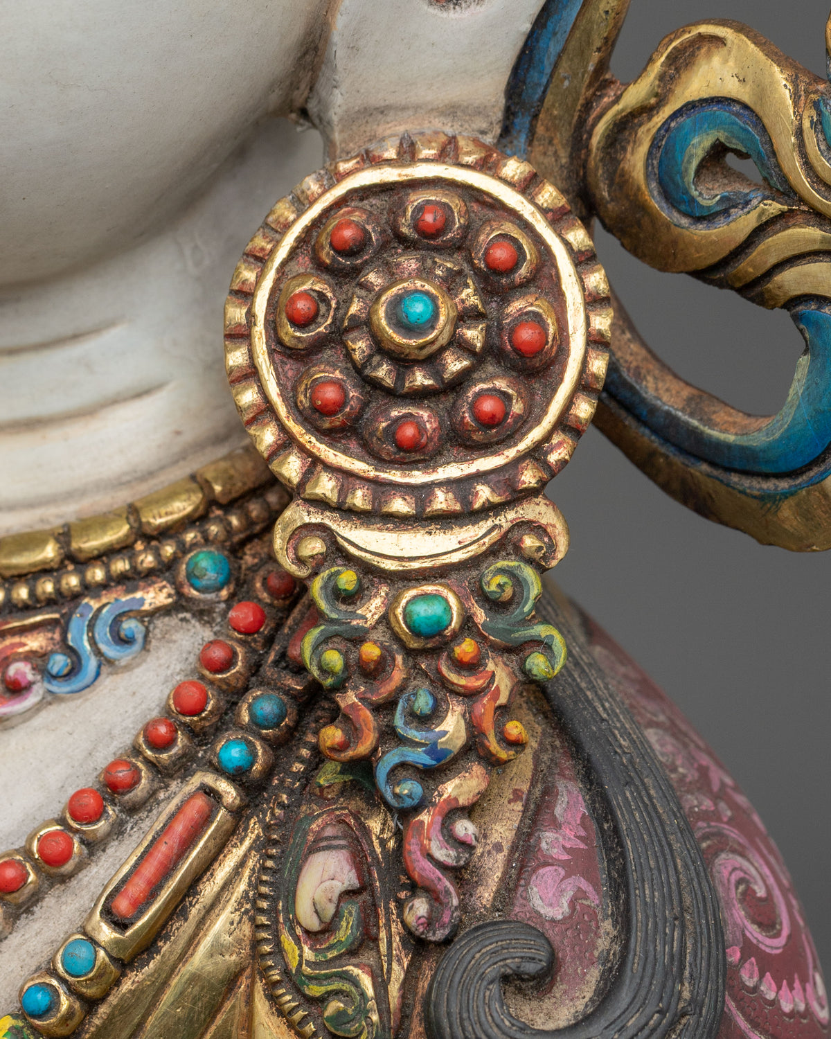 Vajrasattva Copper Statue | Handcrafted Buddhist Figurine