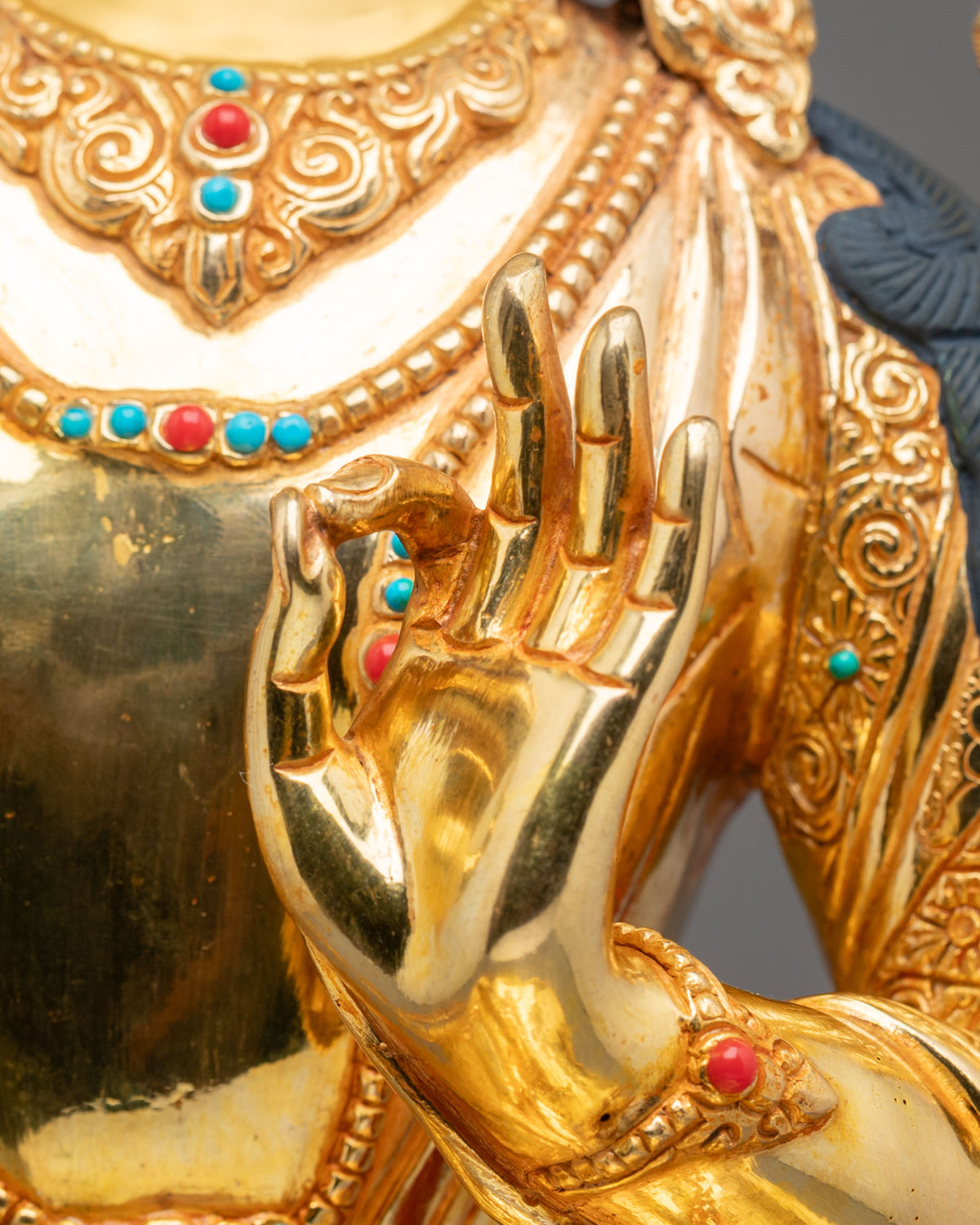 Manjushri Sculpture | Buddhist Meditation and Dharma Statue