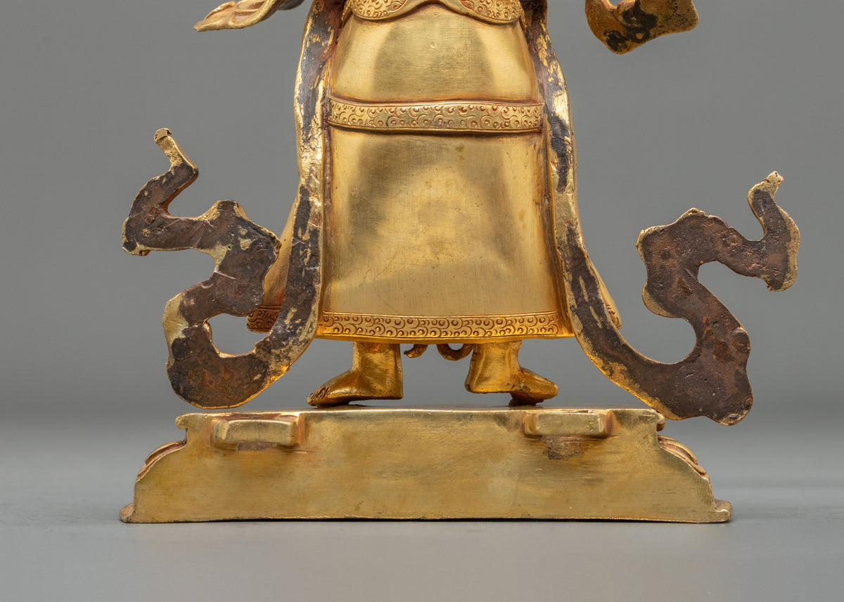 Wrathful Protector Mahakala Statue | Guardian Figurine