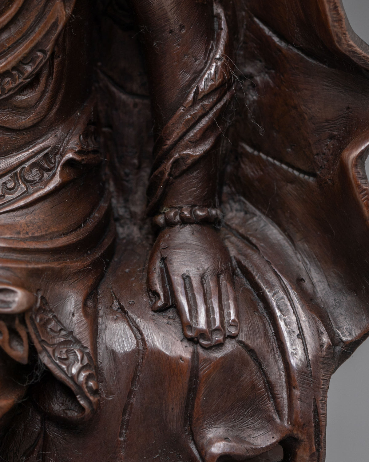 Lokeshwor Statue | Sacred Copper Form of Avalokiteshvara