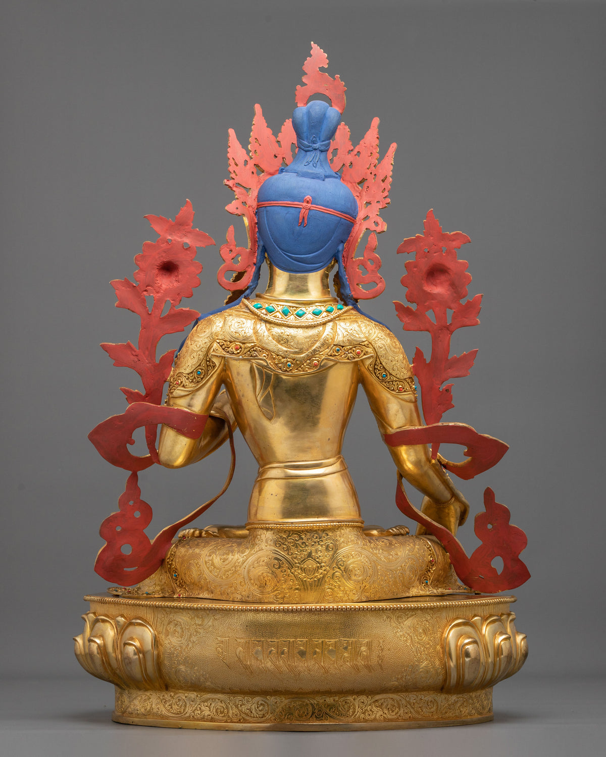 Long Life Goddess White Tara Sculpture | Goddess of of Compassion and Longevity