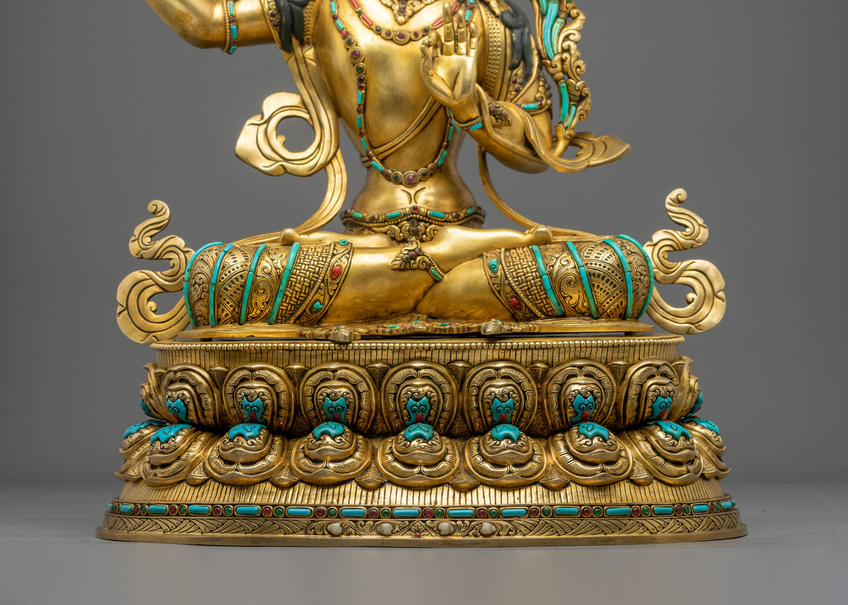 Six Bodhisattva Copper Sculpture Set | A Harmonious Collection of Sacred Art
