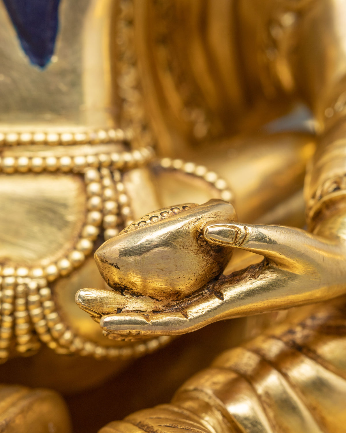 Guru Rinpoche With Consort | Sacred Vajrayana Sculpture