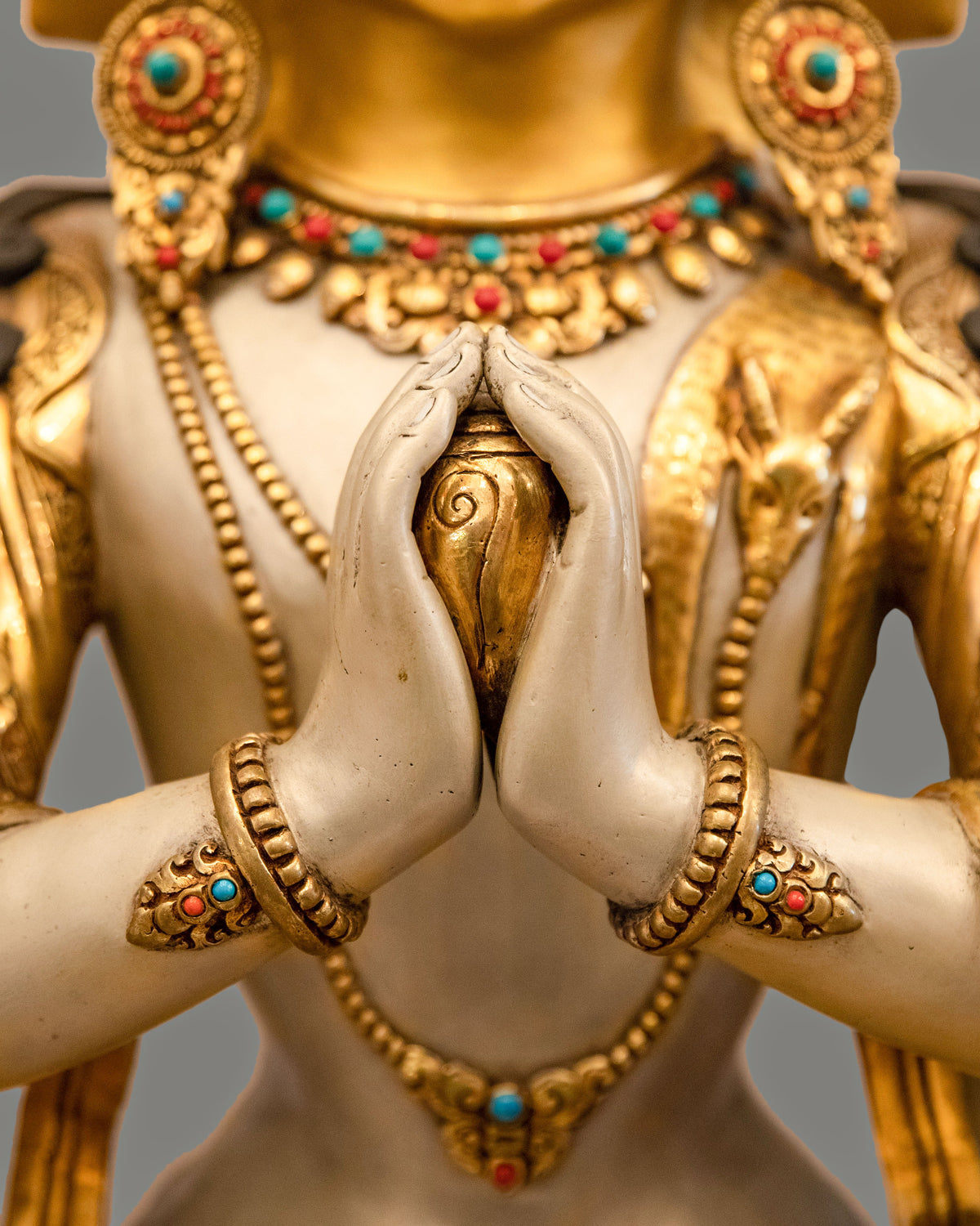 1000 Armed Chenrezig Bodhisattva Statue |  Himalayan Buddhist Altar Art