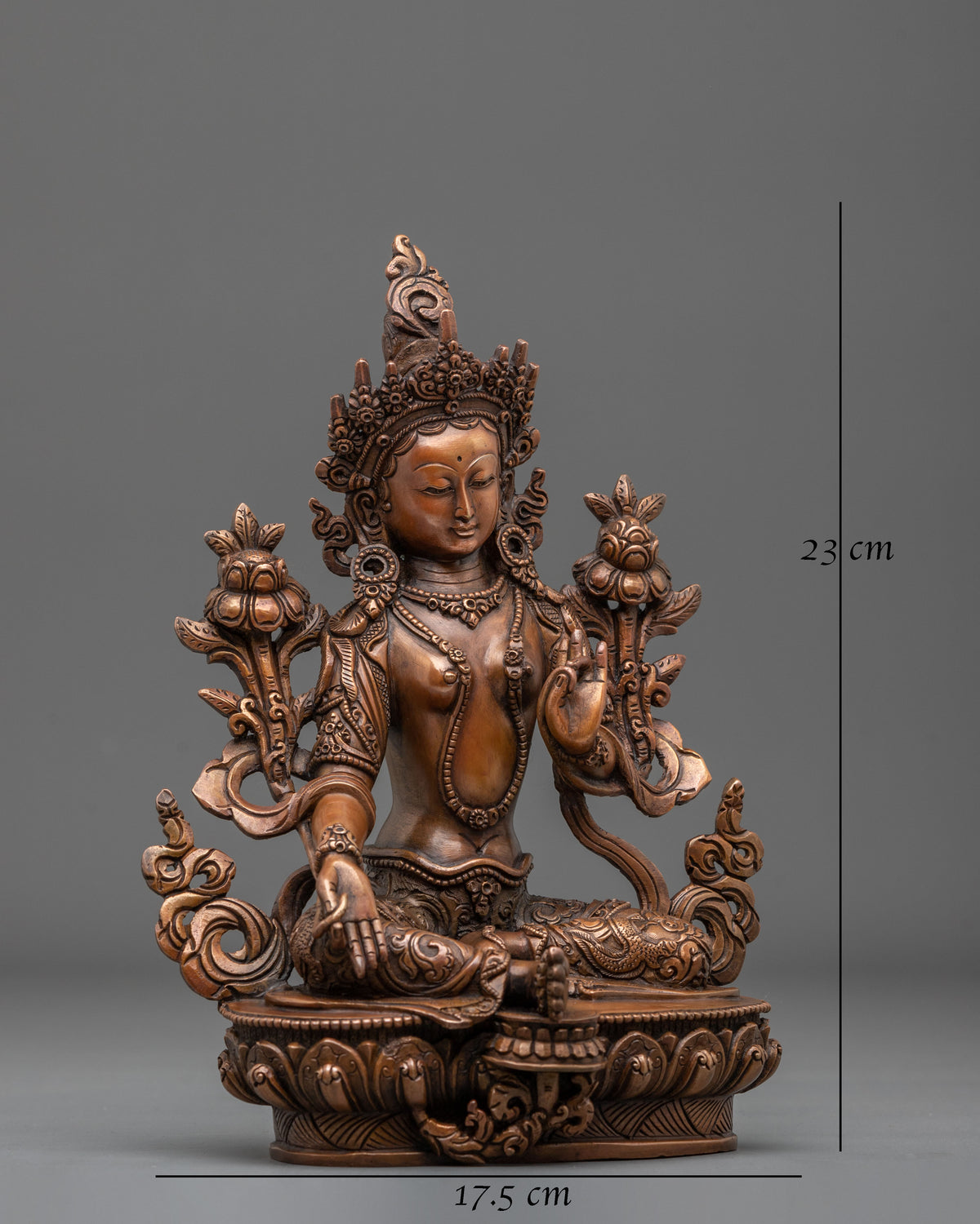 Green Tara Statue | The Grace of Compassion