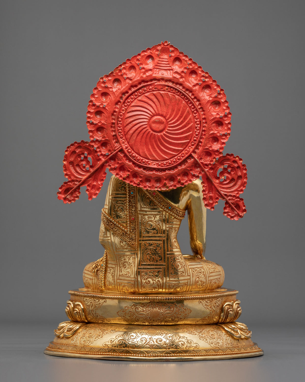Handmade Shakyamuni Buddha Copper Statue