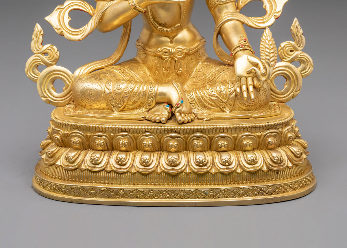 Kshitigarbha Statue | Handcrafted Enlightened Figurine