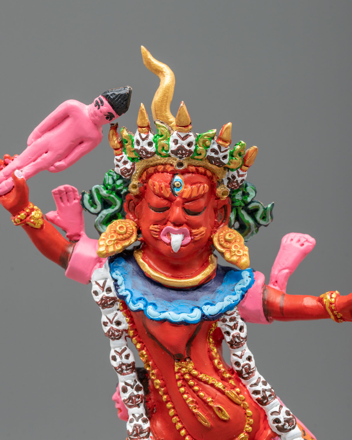 Three Nyingma Dharmapalas Statue Collection | Altar Decoration