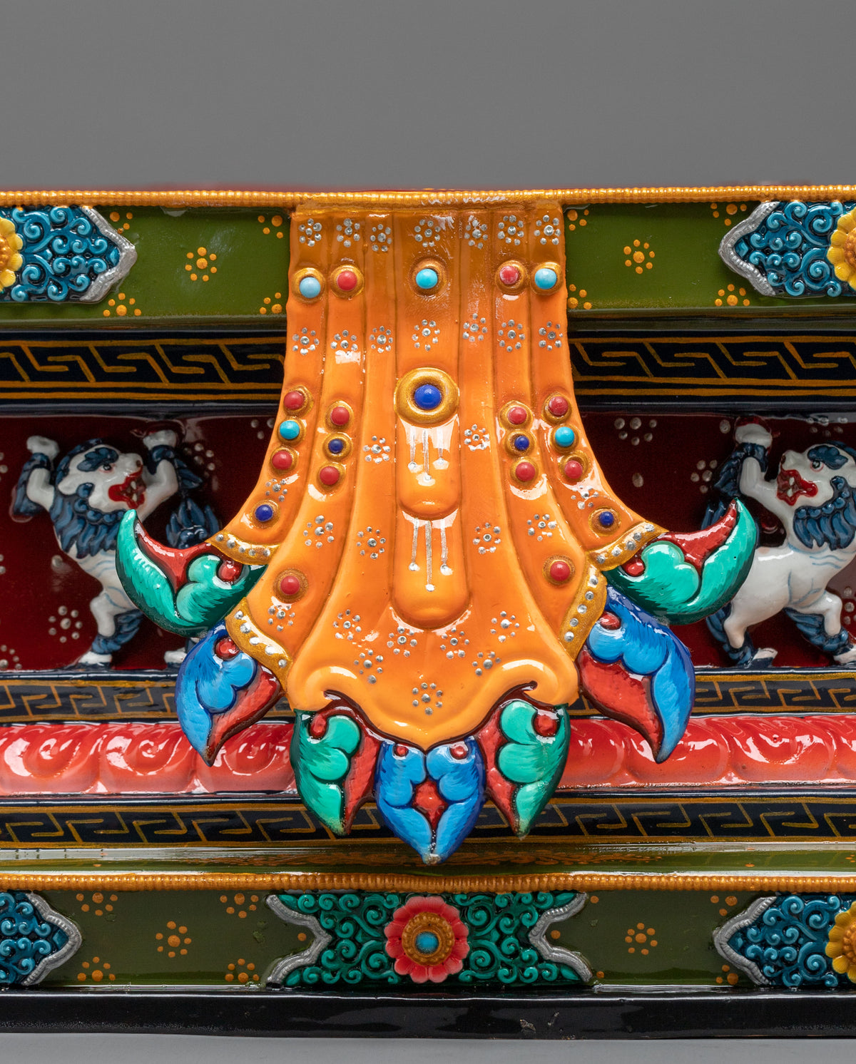 Shakyamuni Buddha with Throne