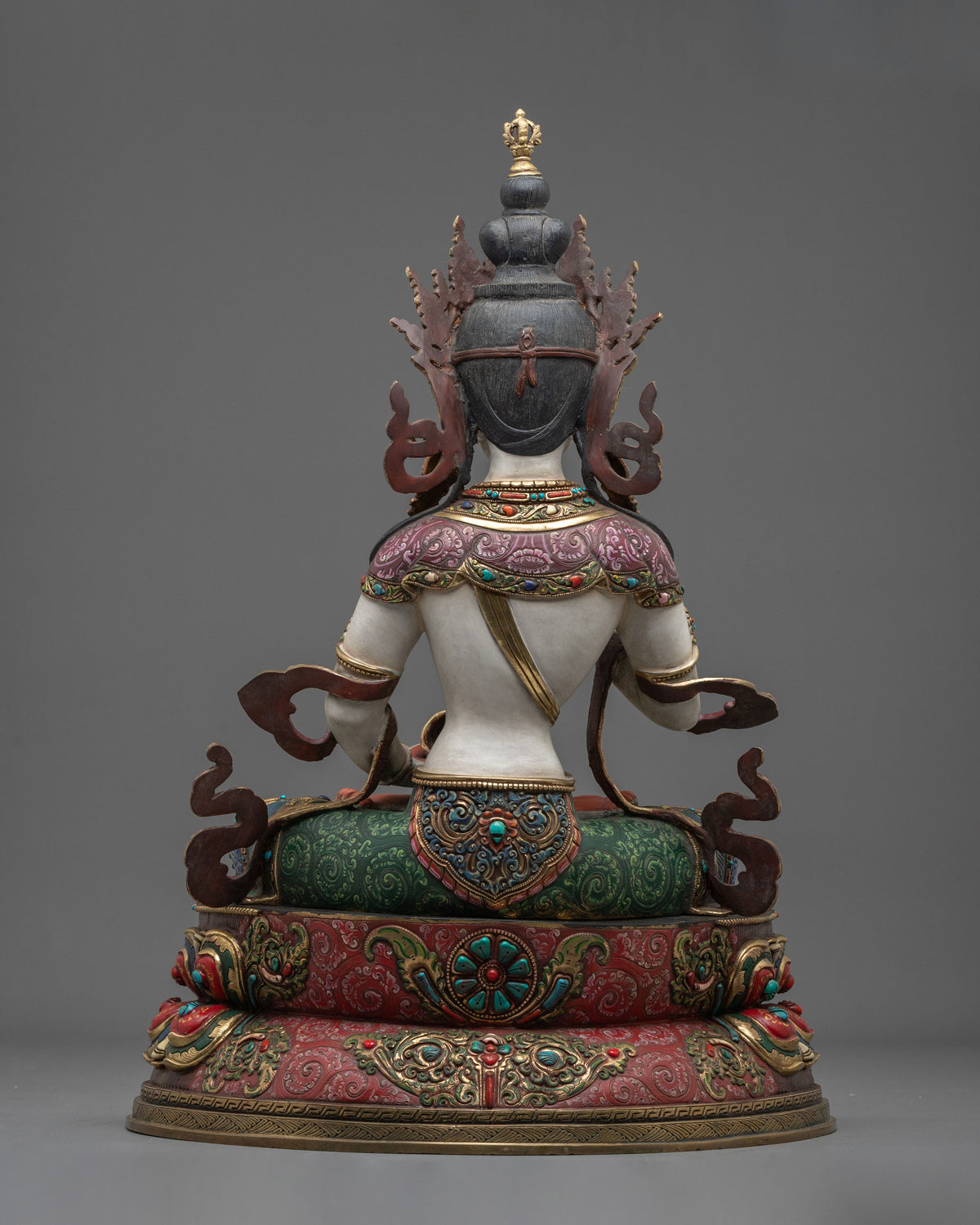 Vajrasattva Copper Statue | Handcrafted Buddhist Figurine