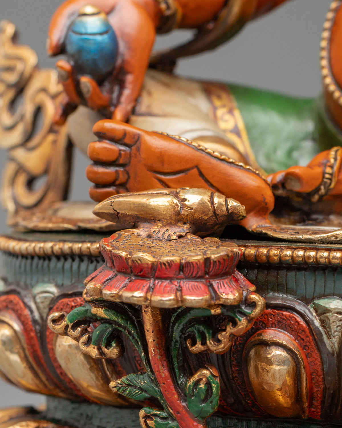 Dzambhala Himalayan Sculpture | Buddhist Deity of Wealth and Generosity