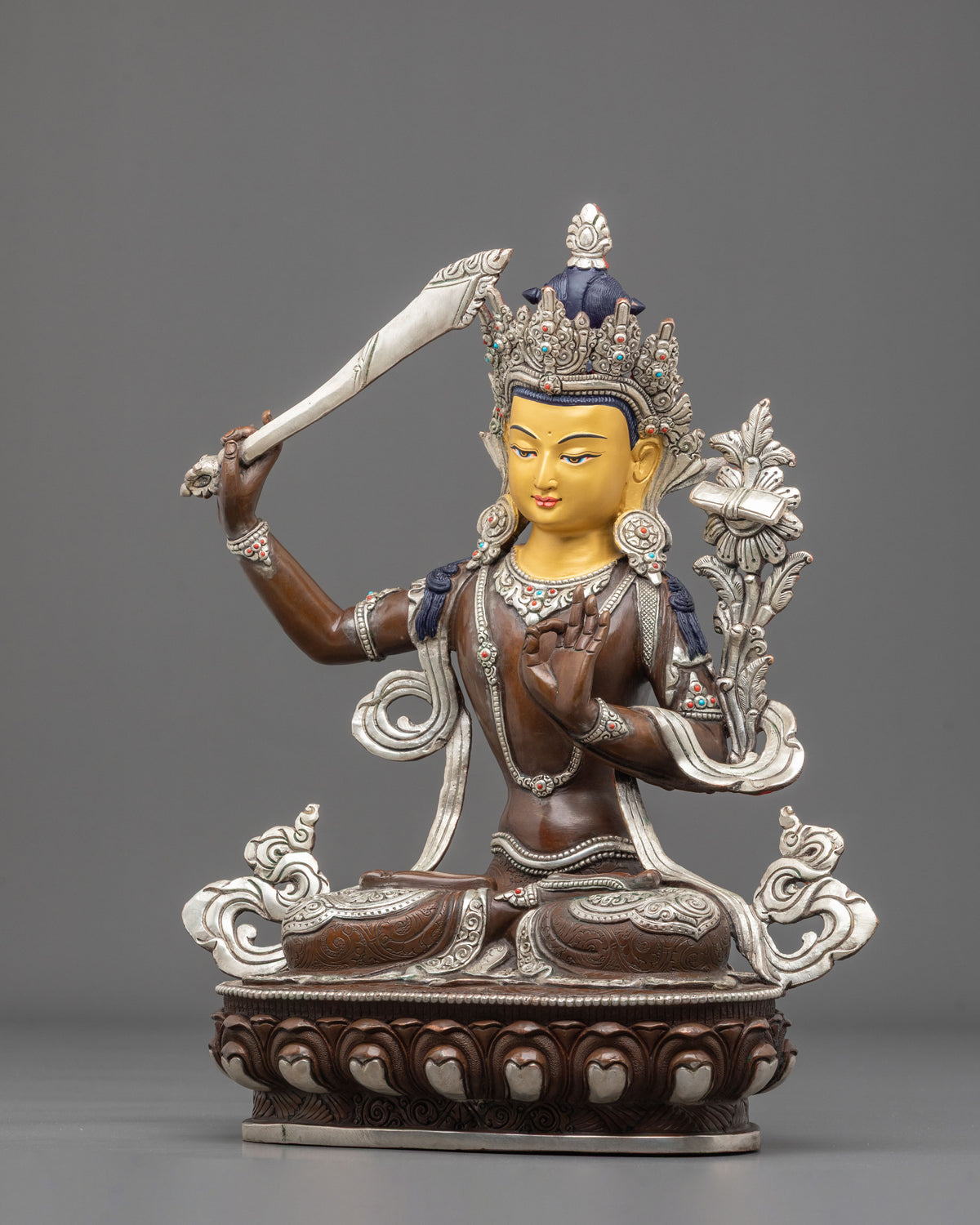 Traditional Manjushri Sculpture
