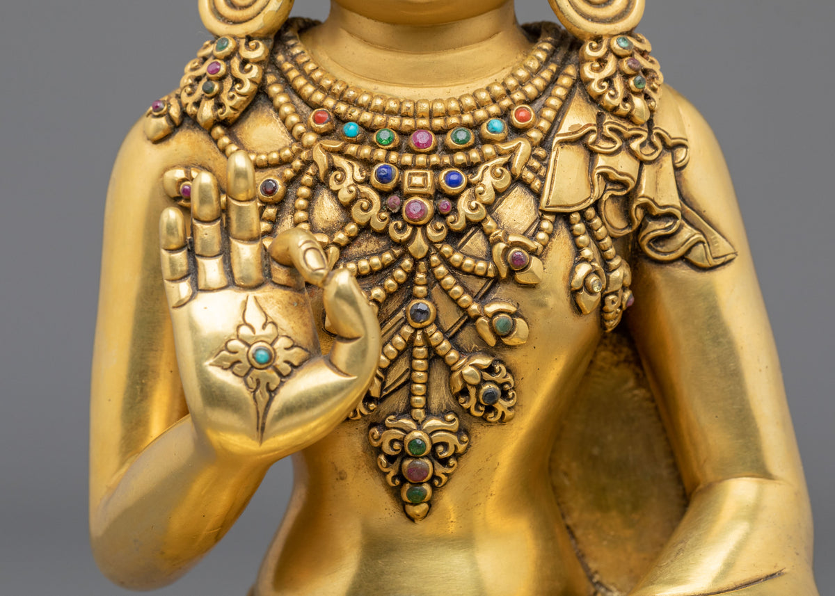 Crown Amogasiddhi Statue | Buddha of Fearless Accomplishment