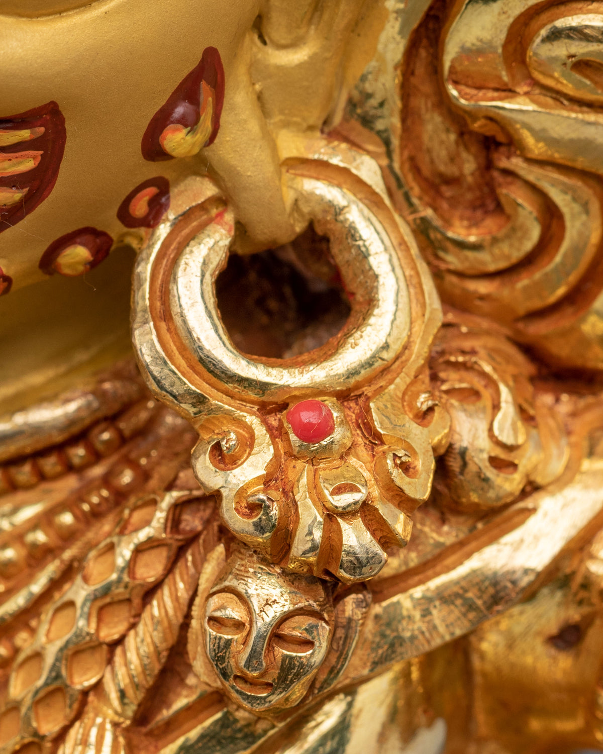 Six-Armed Mahakala Sacred Altar Statue | Wrathful Buddhist Protector