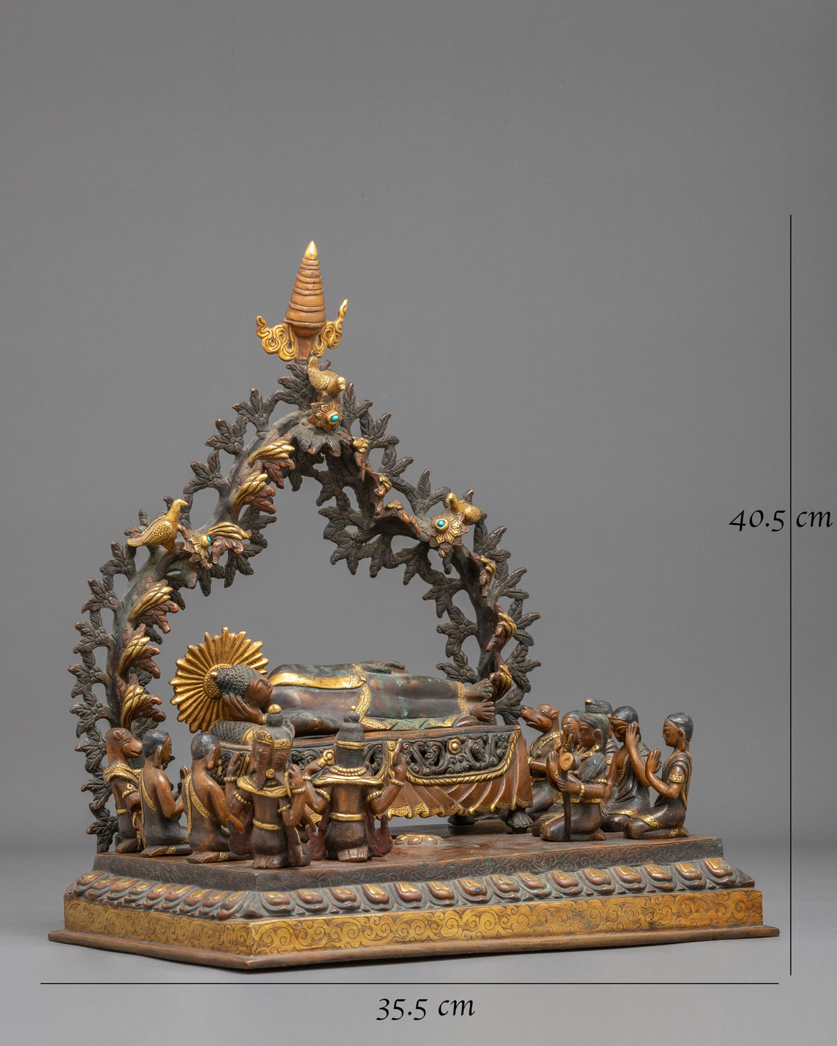 Mahaparinirvana Buddha Statue | Reclining Shakyamuni Buddha Entering Final Nirvana