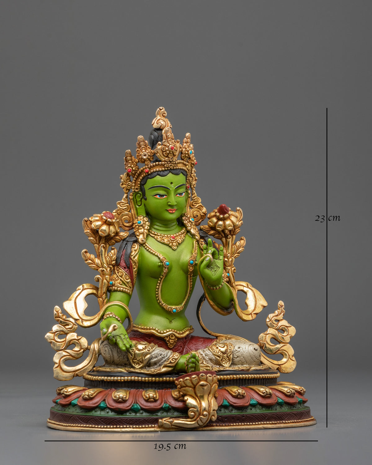Sacred Green Tara Statue | A Symbol of Compassionate Action
