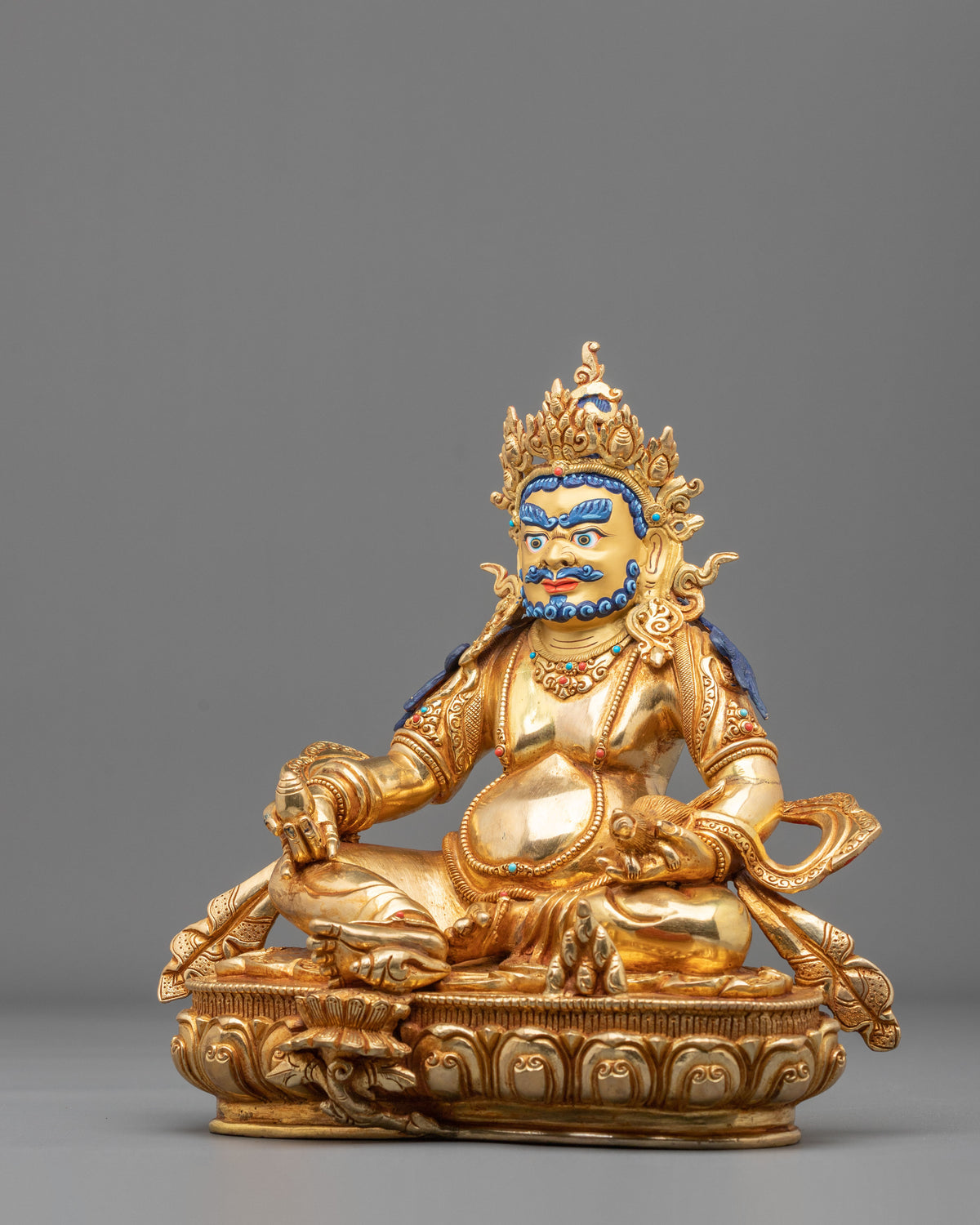 Jambhala Buddhist Statue | Tibetan God of Wealth