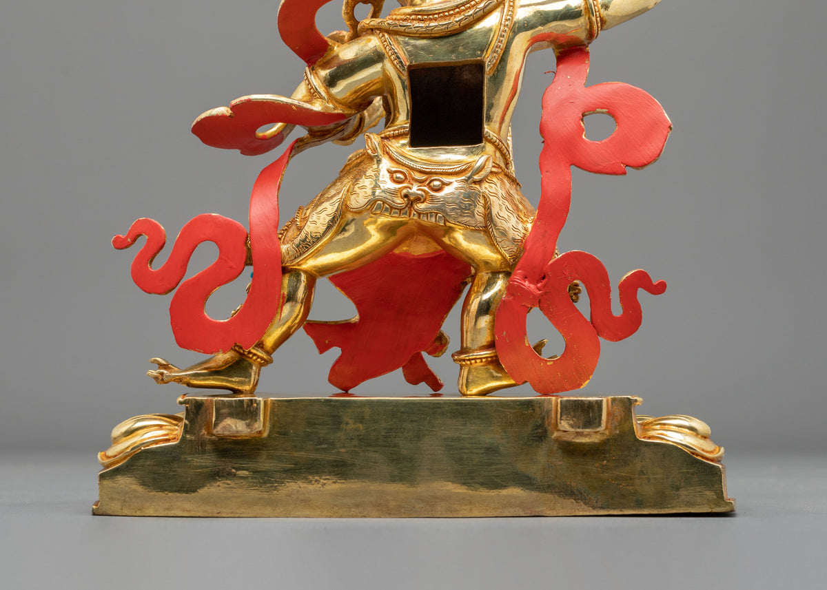 Vajrapani Thunderbolt Guardian Statue | Protector of the Dharma