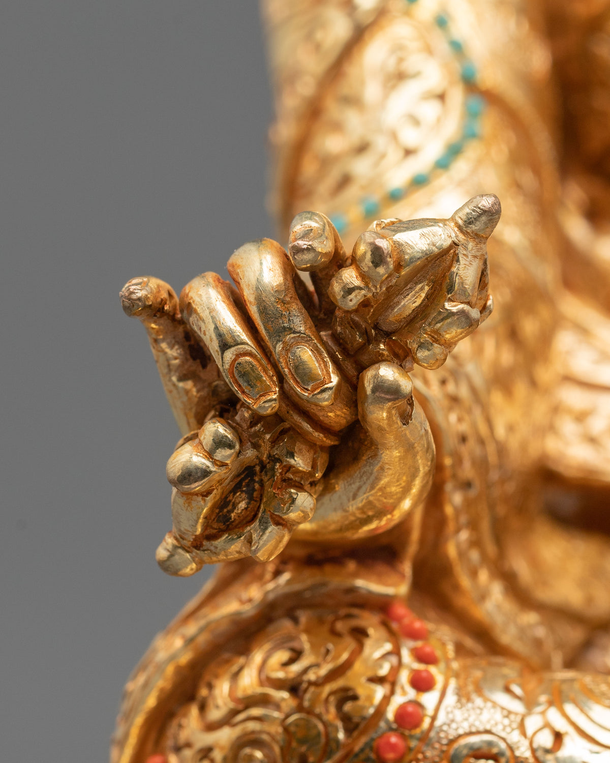 Guru Rinpoche Copper Statue | Lotus-Born Master of Vajrayana