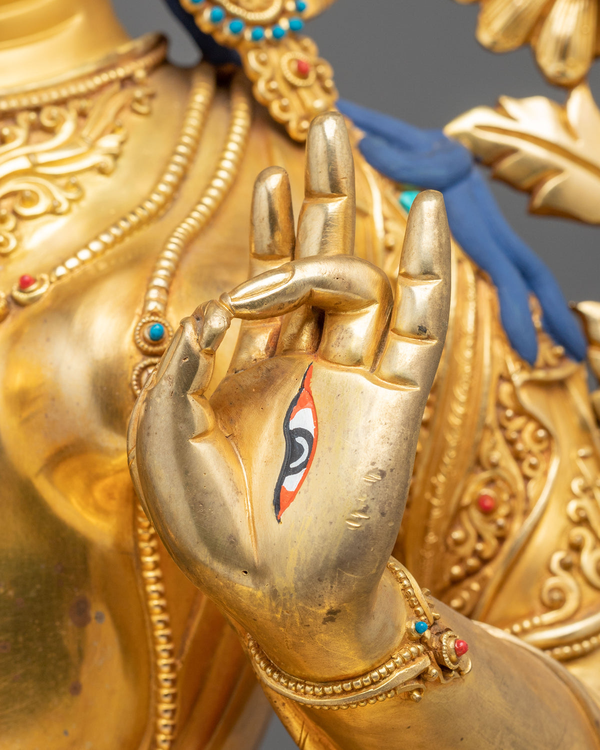 Long Life Goddess White Tara Sculpture | Goddess of of Compassion and Longevity