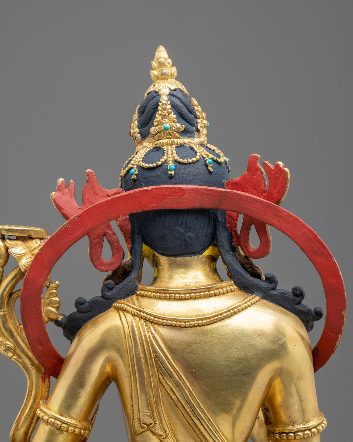 Manjushri Copper Figurine | Tibetan Wisdom Bodhisattva