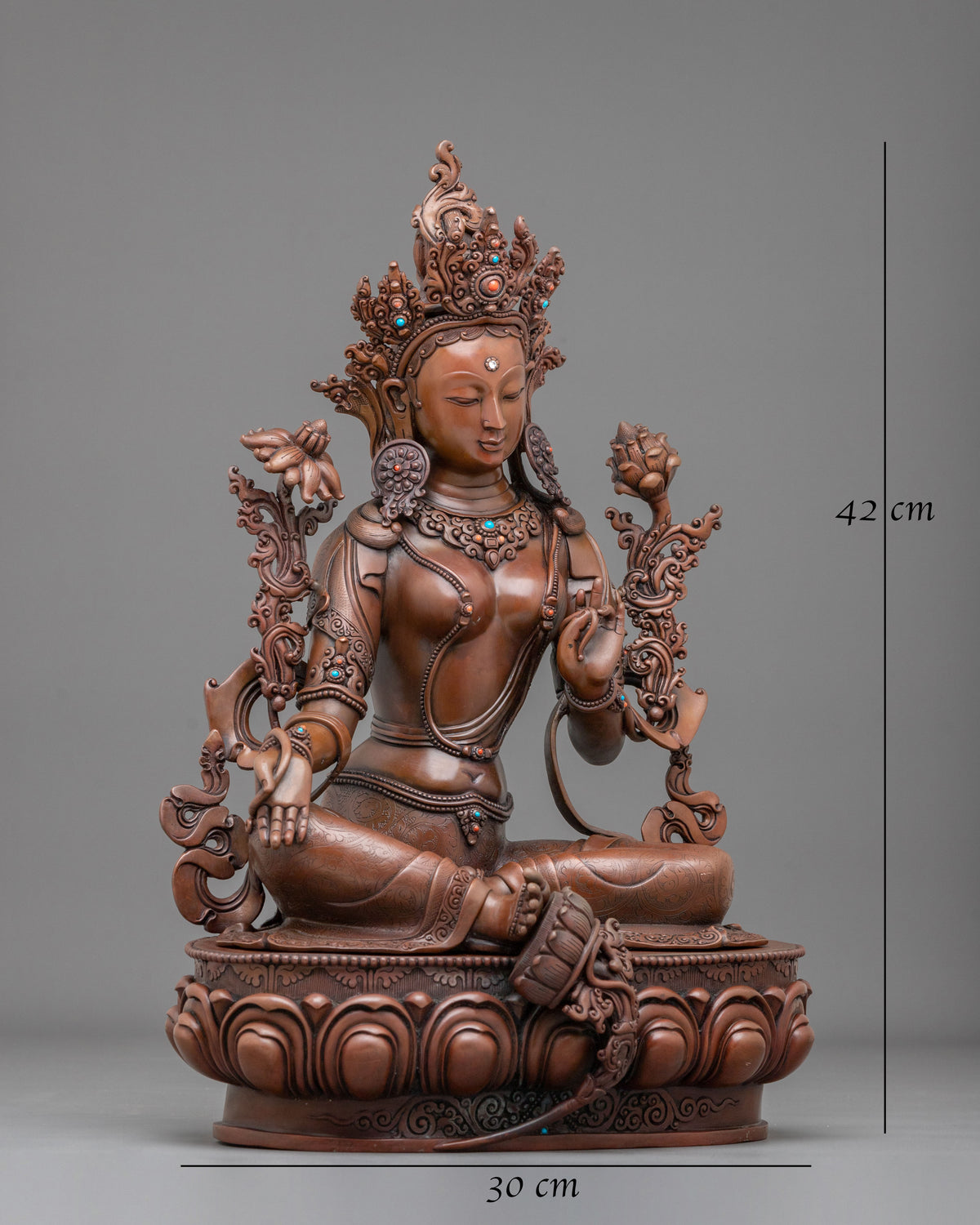 Green Tara Statue | The Celestial Grace of the Liberating Mother